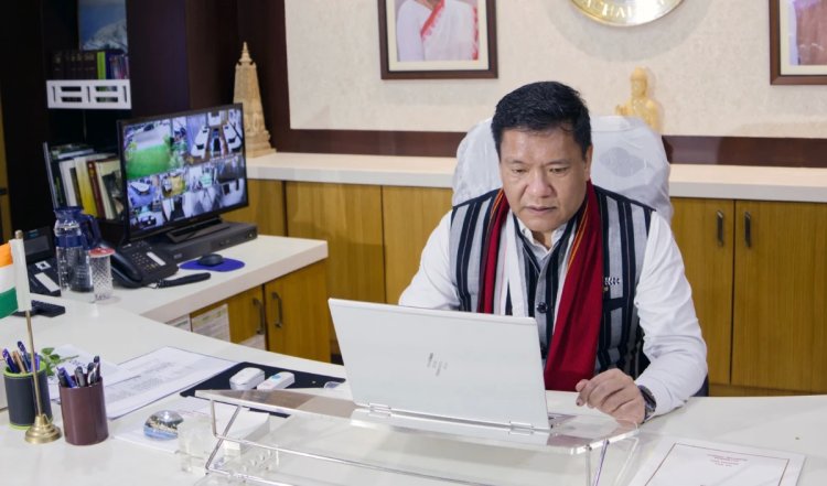 नीति आयोग की अंकतालिका में अरुणाचल प्रदेश बना ‘अग्रणी’ राज्य : मुख्यमंत्री खांडू