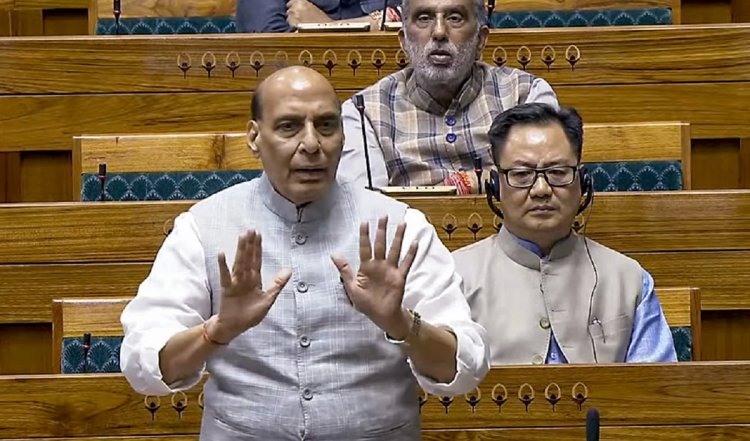 राहुल गांधी पर राजनाथ का पलटवार, बोले- अग्निवीरों को लेकर देश को गुमराह करने की हो रही कोशिश