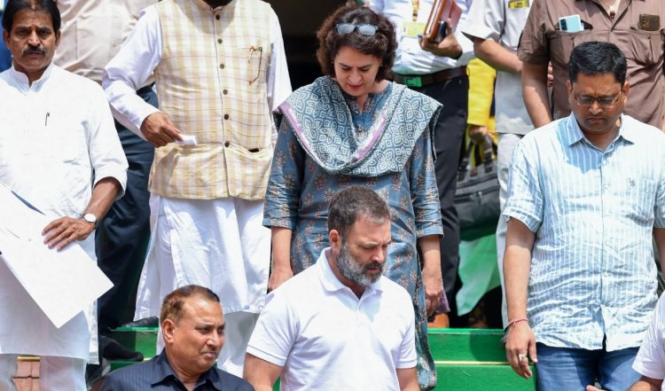 खराब मौसम के चलते राहुल, प्रियंका का वायनाड का प्रस्तावित दौरा स्थगित