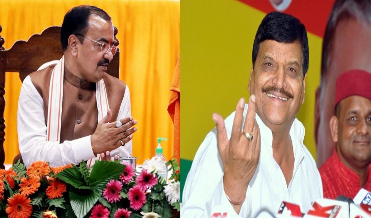 केशव मौर्य का अखिलेश यादव पर तंज, रेपिस्ट को बचाना सपा की जन्मजात फितरत, शिवपाल ने किया पलटवार