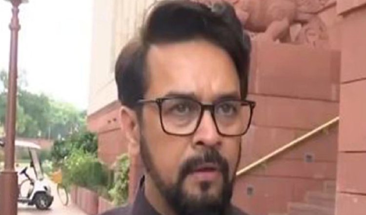 कांग्रेस देश को अराजकता की स्थिति में धकेलना चाहती है, सलमान खुर्शीद की टिप्पणी पर भड़के अनुराग ठाकुर