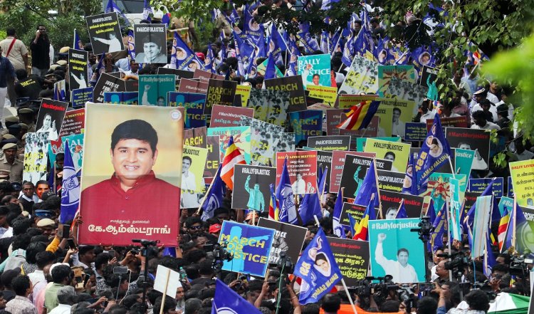 BSP चीफ आर्मस्ट्रांग की हत्या का मामला, तमिलनाडु पुलिस ने कांग्रेस कार्यकर्ता को किया गिरफ्तार