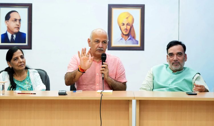 केजरीवाल ने आठ साल में इतना काम कर दिया, जितना भाजपा सरकारें 20 साल में नहीं कर सकीं: सिसोदिया