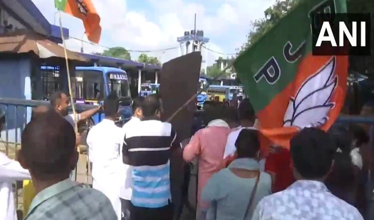 Bengal Bandh: कई जगहों पर टीएमसी, बीजेपी कार्यकर्ताओं में झड़प, रोकी गई ट्रेन भी