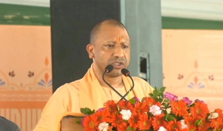 कानपुर में योगी आदित्यनाथ का जय श्री राम के उद्घोष से स्वागत