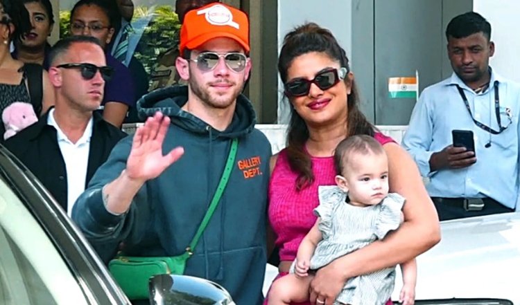 PHOTOS: भाई की शादी में शामिल होने के बाद बेटी से फिर मिलीं Priyanka Chopra, मालती संग की मस्ती