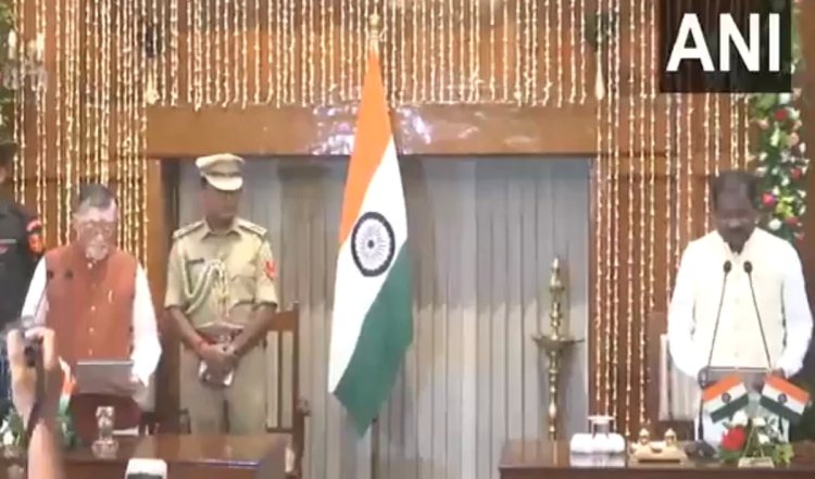 Jharkhand: JMM विधायक रामदास सोरेन ने मंत्री पद की शपथ ग्रहण की, ली चंपई सोरेन की जगह