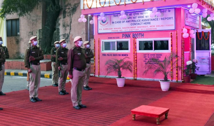 गाजियाबाद में पिंक बूथ शुरू होने के बाद अपराध दर में कमी आई: पुलिस आयुक्त