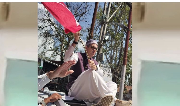 Omar Abdullah ने गांदरबल से भरा नामांकन, कहा- विकास के लिए लड़ रहे चुनाव