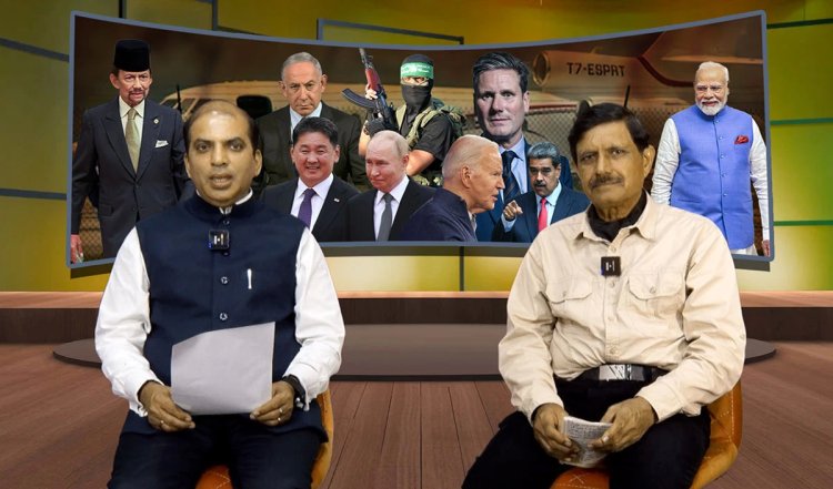Shaurya Path: Israel-Hamas, PM Modi Brunei-Singapore Visit, Russia-Ukraine और Venezuela से जुड़े मुद्दों पर Brigadier Tripathi से वार्ता