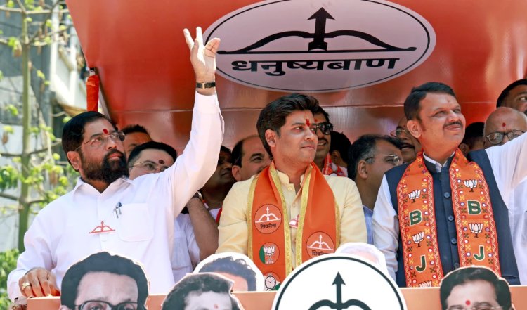 Shivsena (Eknath Shinde) ने लोकसभा चुनाव में उद्धव ठाकरे को सीधे मुकाबले में मात देकर Mumbai North-West क्षेत्र में मजबूत की अपनी स्थिति