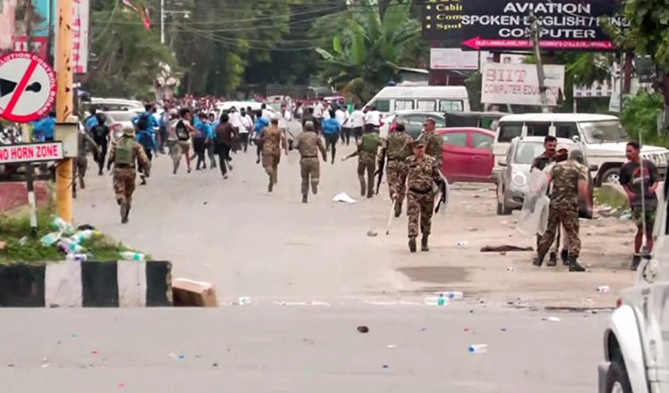Manipur Curfew imposed|  हिंसा और विरोध प्रदर्शन को लेकर कांग्रेस ने साधा मोदी सरकार पर निशाना, मणिपुर के इंफाल पूर्व और पश्चिम जिलों में कर्फ्यू लगाया गया