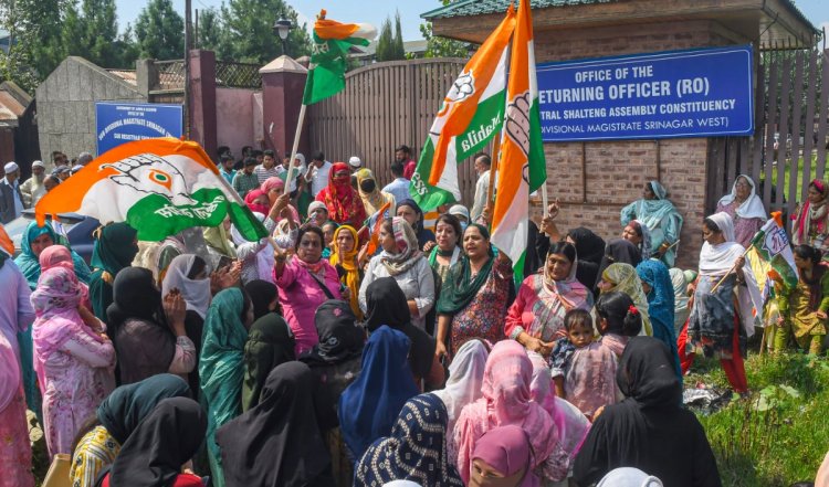 कांग्रेस ने जम्मू-कश्मीर चुनाव के लिए पांच उम्मीदवारों की चौथी सूची जारी की