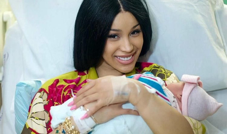 Cardi B ने साझा की तीसरे बच्चे की पहली झलक, तस्वीरों में नजर आए पूर्व पति Offset