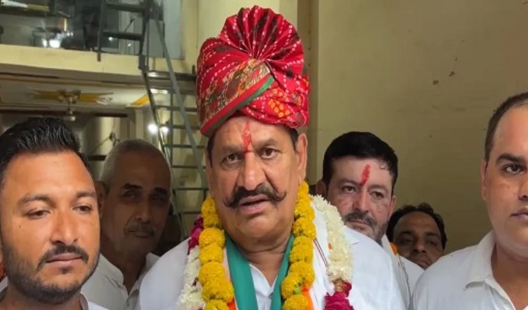 हरियाणा में कांग्रेस की सरकार बनते ही Bahadurgarh का तेजी से होगा विकास : Rajendra Singh June