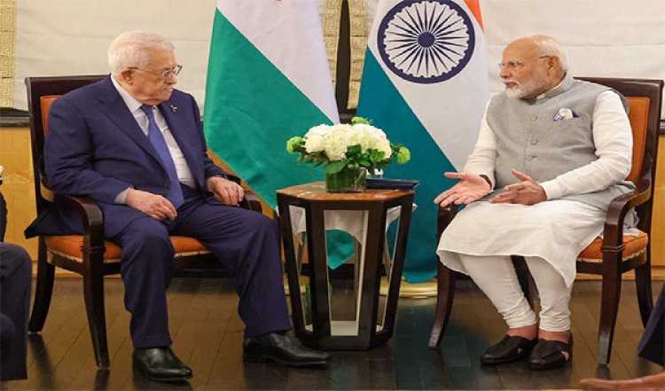 PM Modi in America| प्रधानमंत्री ने फिलिस्तीनी राष्ट्रपति से मुलाकात की, गाजा की स्थिति पर ‘गहरी चिंता’ व्यक्त की