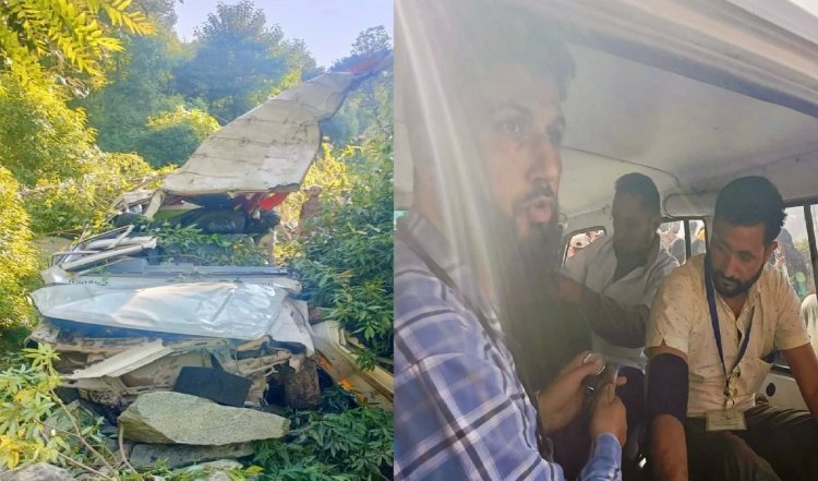 Jammu Kashmir के रईसी में सड़क हादसा, इलेक्शन ड्यूटी से जुड़े 2 लोगों की मौत