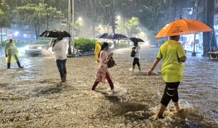 भारी बारिश के बाद मुंबई में यातायात फिर से पटरी पर लौटा, आईएमडी के अलर्ट के बाद स्कूल बंद