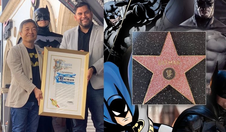 Batman को मिला Walk of Fame, ये उपलब्धि हासिल करने वाले पहले सुपरहीरो बने