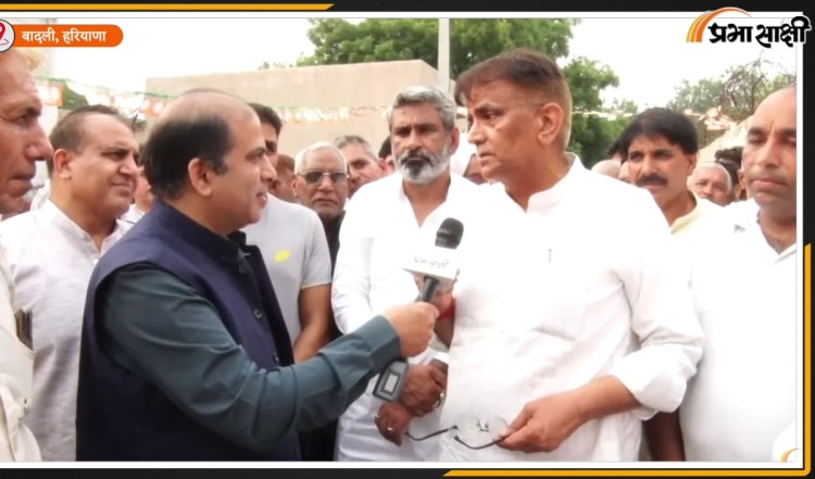 बादली विधानसभा क्षेत्र में BJP को मिल रही भारी बढ़त, जनता का समर्थन देख भावुक हुए OP Dhankhar