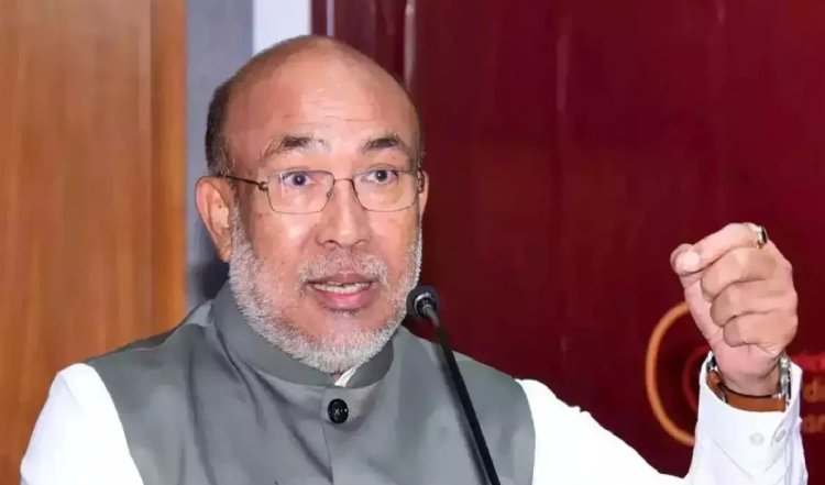 बीरेन सिंह ने मणिपुर में संकट हल करने के लिए राजनीतिक चर्चा में शामिल होने का आग्रह किया