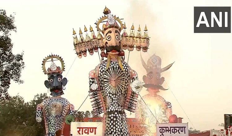 असत्य पर सत्य की जीत...आज शहर-शहर रावण दहन, लाल किला ग्राउंड के कार्यक्रम में शामिल हुए राष्ट्रपति और पीएम